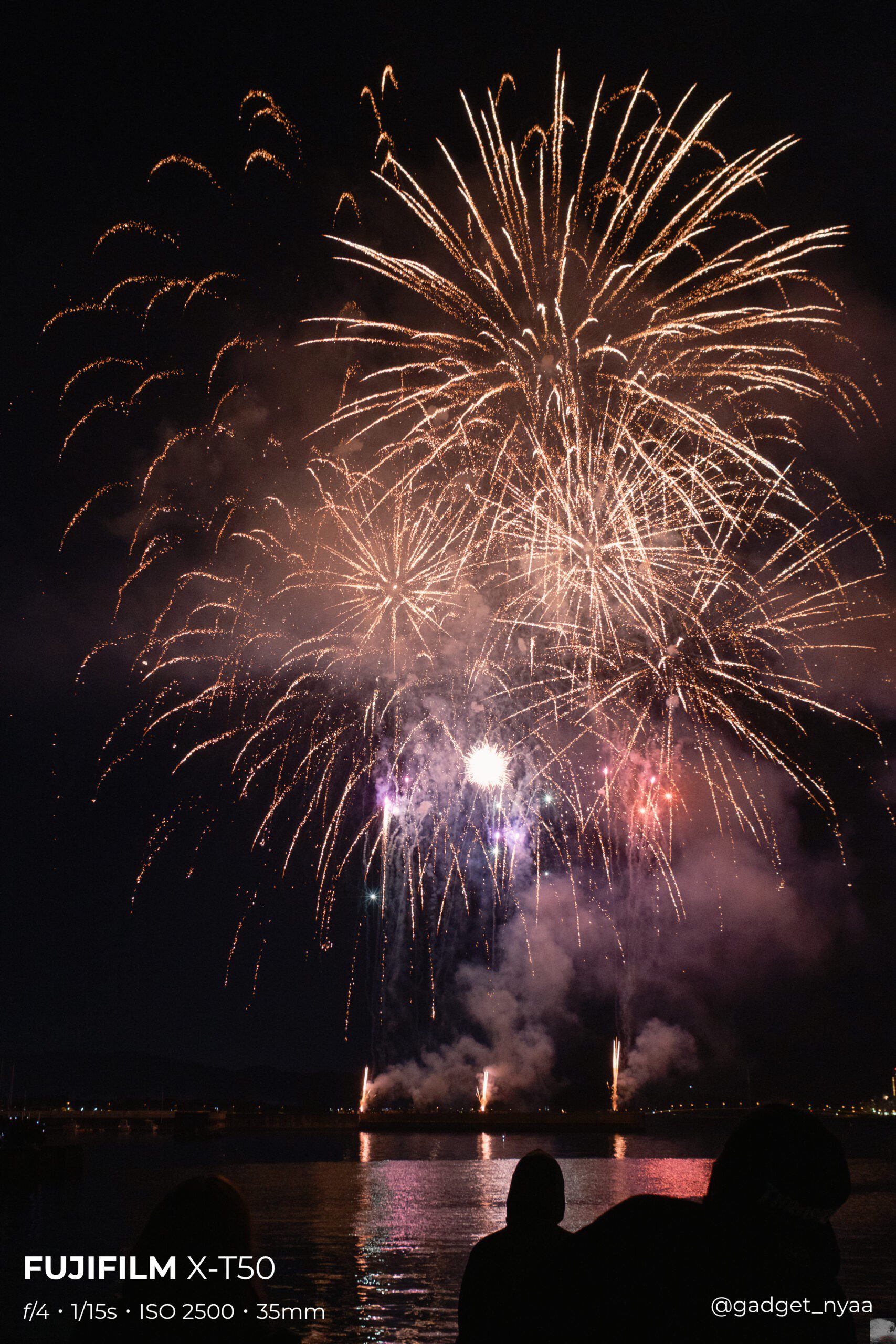 手持ちで花火が撮れるX-T50【FUJIFILM X-T50】【NOKTON 23mm F1.2